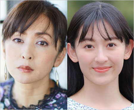 斉藤由貴と長女・水嶋凜の顔比較画像