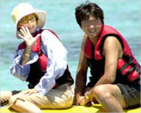 梅宮アンナと元旦那の顔画像