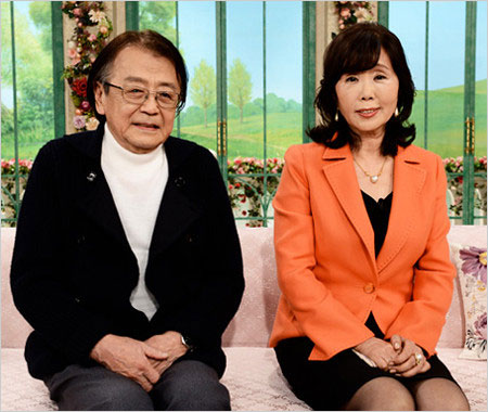 山本圭と妻・小川誠子