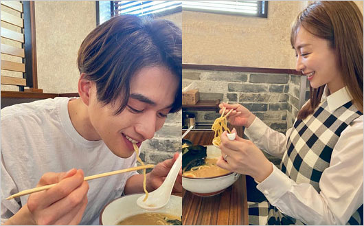 白洲迅&竹内渉の結婚発表画像