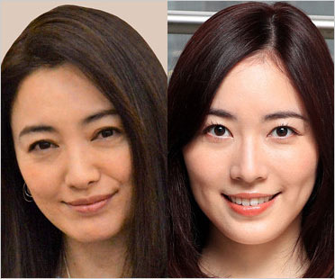 仲間由紀恵と松井珠理奈