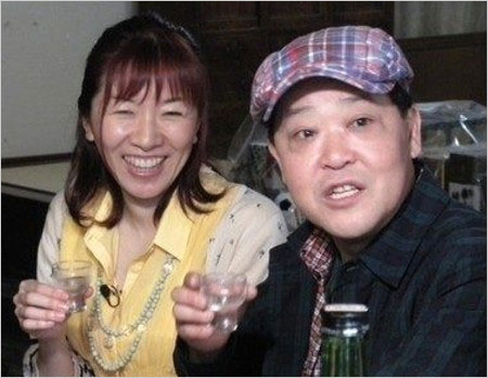 上島竜兵と奥さん広川ひかる