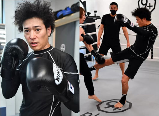 高岡蒼佑キックボクシングデビュー姿