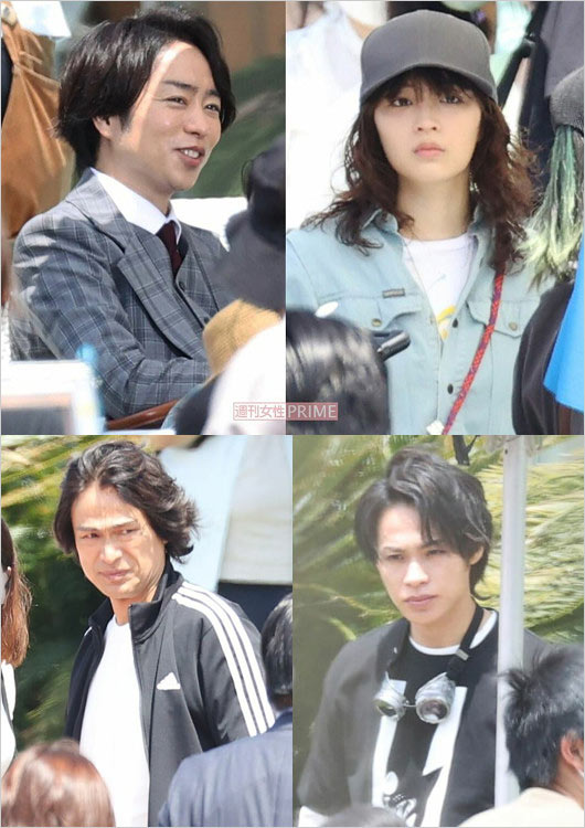 ネメシス続編作品の制作現場（櫻井翔・広瀬すず・江口洋介・上田竜也）