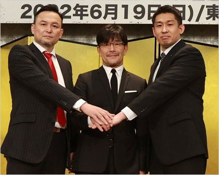 THE MATCH運営のRIZIN榊原信行代表ら