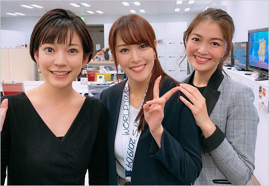 西野志海アナ・鷲見玲奈アナ・福田典子アナ