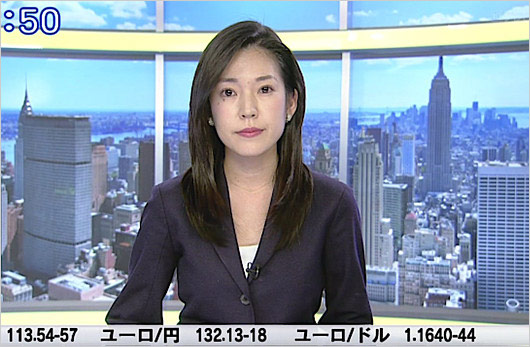 西野志海アナ(2021年11月モーニングサテライト)