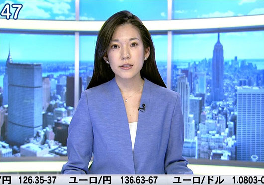 西野志海アナウンサー(2022年4月18日モーサテ)