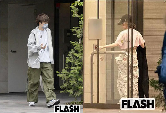 コムドットゆうた&那須ほほみのお泊り報道画像