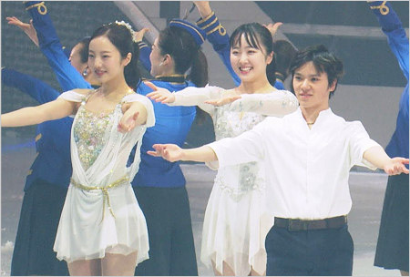 宇野昌磨＆本田真凜『プリンスアイスワールド2022』共演時の画像