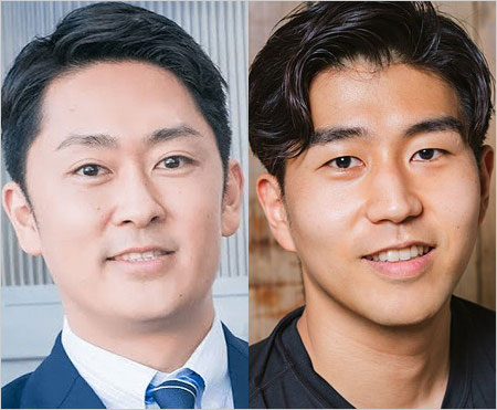 木下康太郎アナ＆内野泰輔アナ