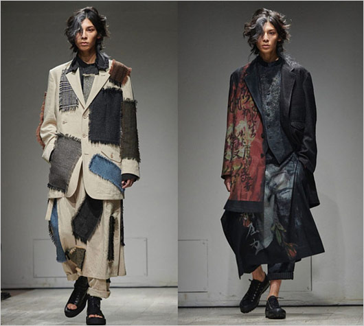 Snow Manラウール『ヨウジヤマモト』パリコレ画像