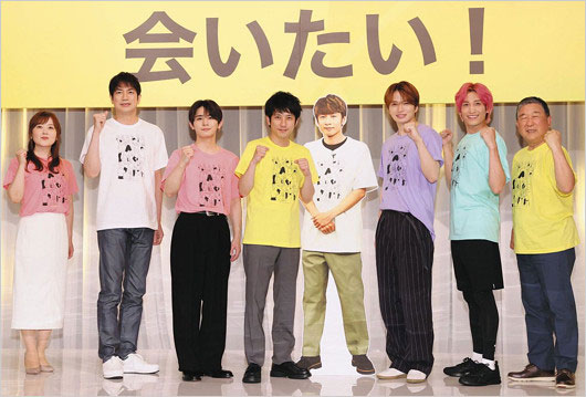 二宮和也ら24時間テレビ45出演者の画像