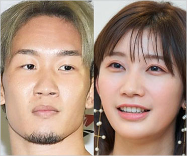 朝倉未来選手と元彼女・小倉優香