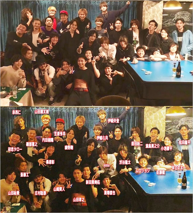 山田孝之の誕生日会・ガーシー&山崎賢人も参加画像