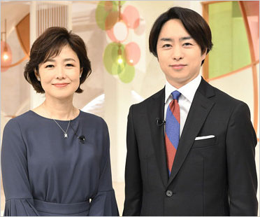 有働由美子アナ&櫻井翔