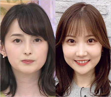 山本恵里伽アナ&野村彩也子アナ