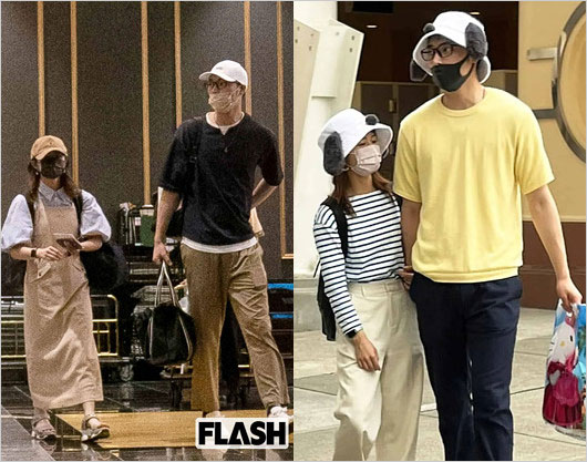 フラッシュの岡田侑大選手&尾島早都樹アナUSJ不倫デート画像