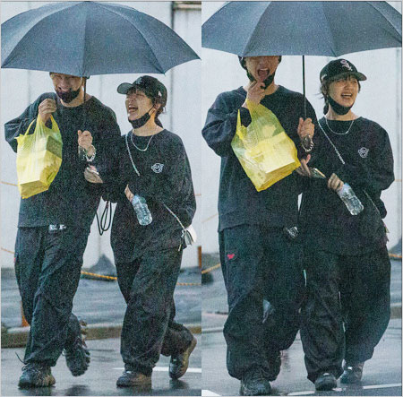 週刊文春のなえなの&新井宝の熱愛デート画像