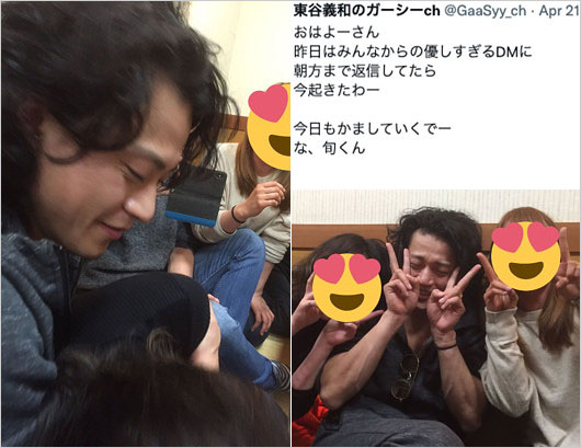 ガーシーTwitterで暴露の小栗旬の不倫浮気疑惑画像