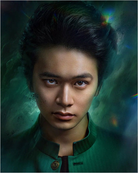 浦飯幽助役の北村匠海ビジュアル画像(実写ドラマ『幽遊白書』)