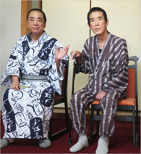 三遊まつり・三遊亭円楽と三遊亭好楽