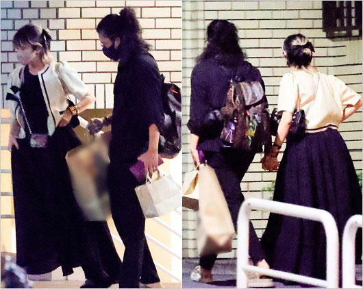 小栗旬と山田優の手繋ぎデート画像