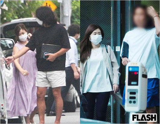 福原愛と恋人A氏の画像