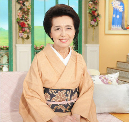 市田ひろみが徹子の部屋出演時の画像