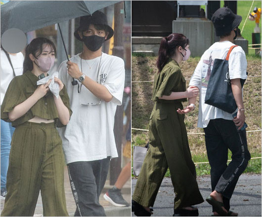 文春オンライン撮影の7ORDER萩谷慧悟と彼女の元乃木坂46渡辺みり愛の熱愛証拠の2ショット写真