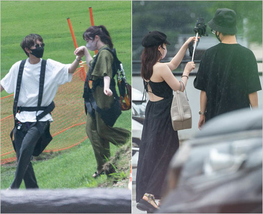 文春の渡辺みり愛と彼氏・萩谷慧悟の草津温泉デート画像