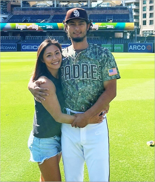 ダルビッシュ有＆奥さん山本聖子2ショット画像