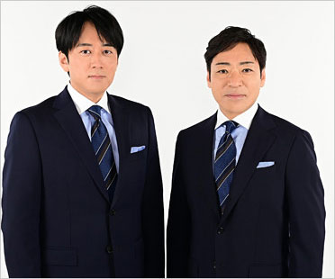 香川照之と安住紳一郎アナウンサー