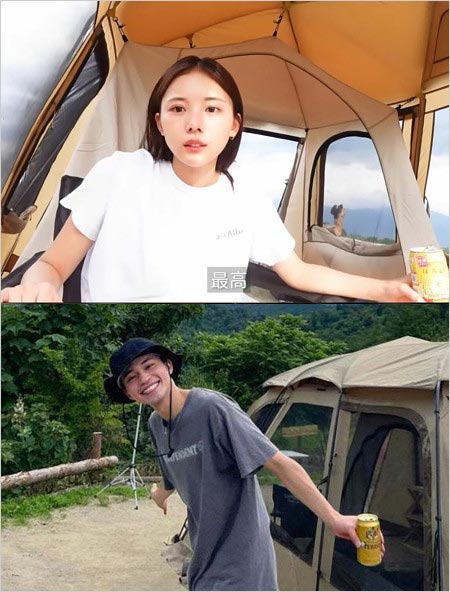 中田圭祐＆稲垣莉生の匂わせ疑惑画像