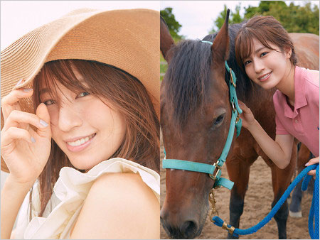 堤礼実アナのフォトブック先行公開画像