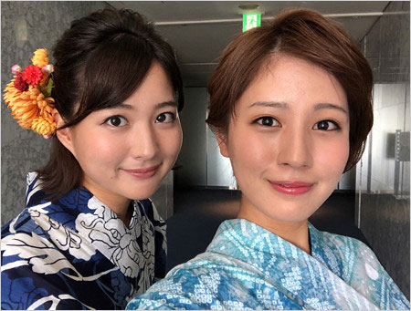 フジテレビ2016年入社同期の永尾亜子アナと堤礼実