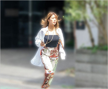 阿部一二三選手の自宅マンション出入りの橋本梨菜