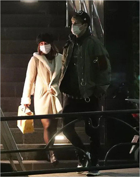 橋本梨菜と元カレJOY密会現場画像