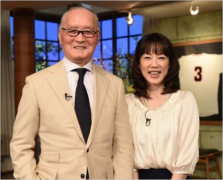 長嶋茂雄と次女・長島三奈