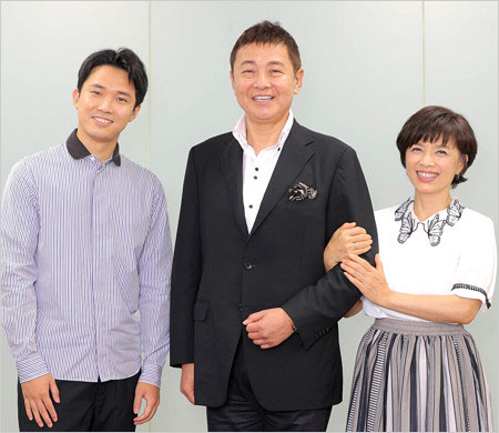 渡辺徹＆榊原郁恵＆長男・渡辺裕太
