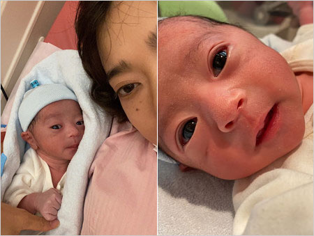 才賀紀左衛門の事実婚相手・絵莉が出産した赤ちゃんの画像