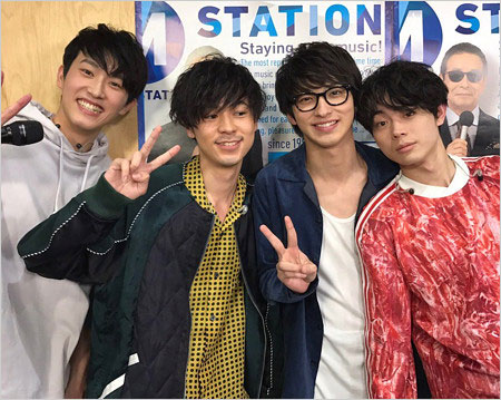 映画キセキ出演の杉野遥亮・成田凌・横浜流星・菅田将暉（グリーンボーイズ）