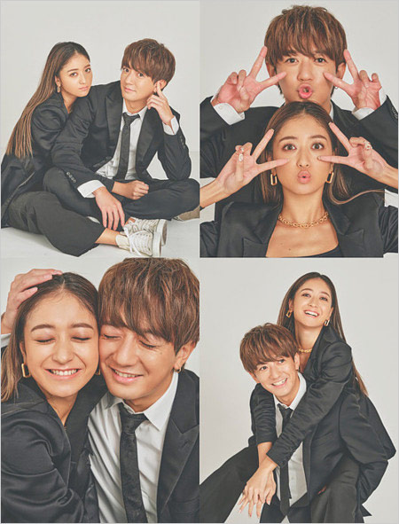 みちょぱと結婚相手の大倉士門2ショット画像