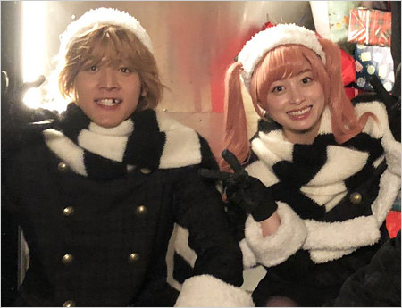 橋本環奈&中川大志が実写映画ブラックナイトパレード共演姿