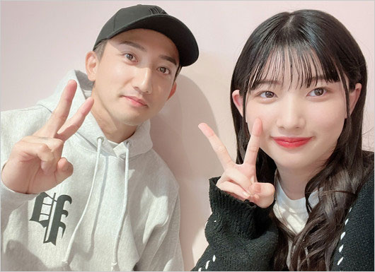 後藤祐樹と長女のukka芹澤もあ