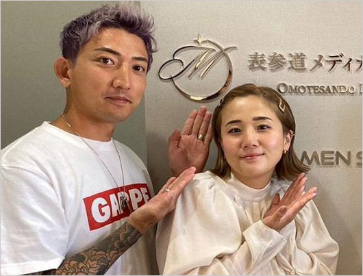 後藤祐樹と妻・千鶴