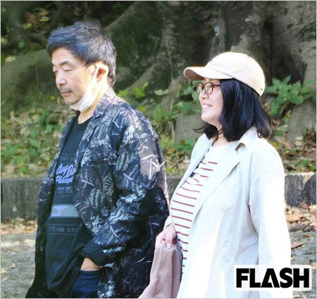 園子温監督と妻・神楽坂恵