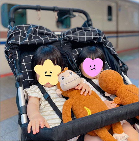 元バレーボール選手・大山加奈の子供の画像