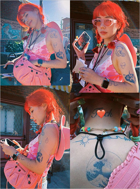 仲里依紗inkboxタトゥー画像