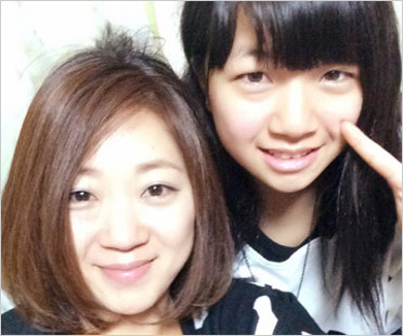 美奈子と長女ノエル(乃愛琉)